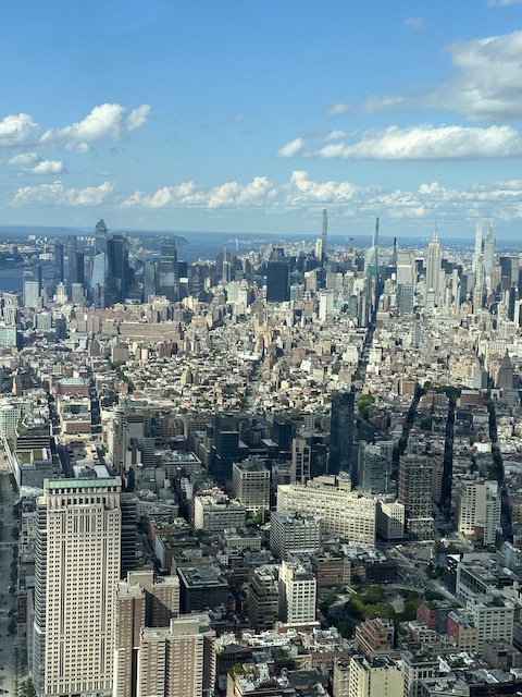 Skyline de Nueva York desde el One World 