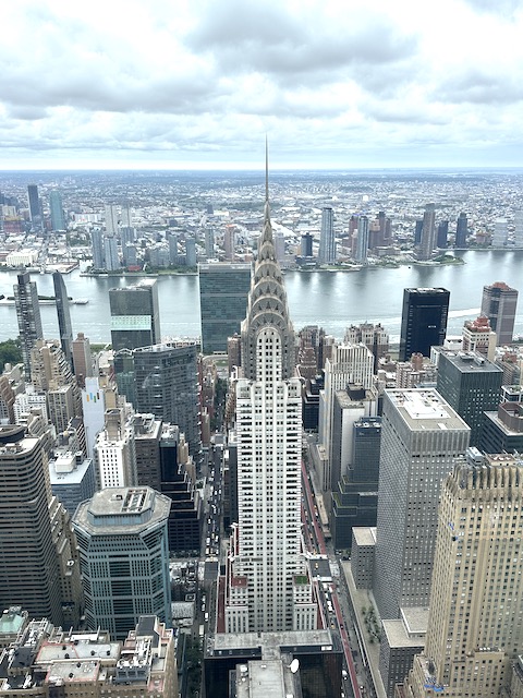 vistas del Chrysler desde el Summit.