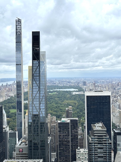 top of the rock.Los mejores miradores de Nueva York.