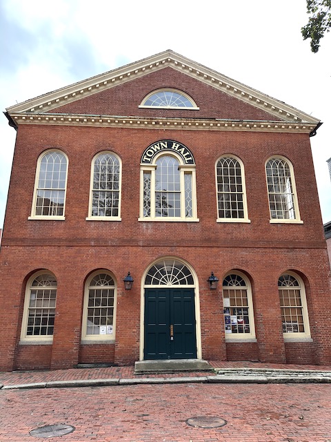 town hall Salem.