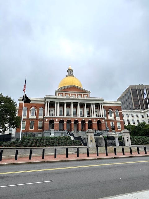 Capitolio Massachusetts.