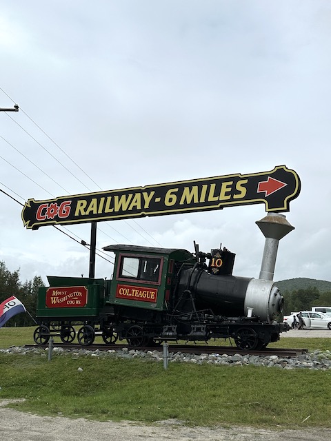 indicaciones Cog Railway.