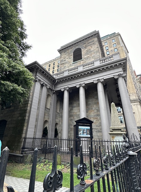 King´s Chapel Boston.