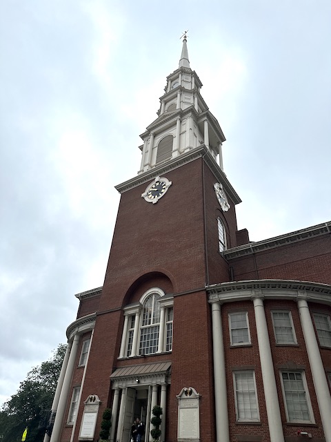 park street church freedom trail Boston.