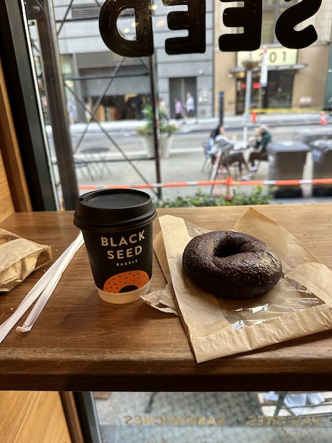 Black Seed Bagel Nueva York.