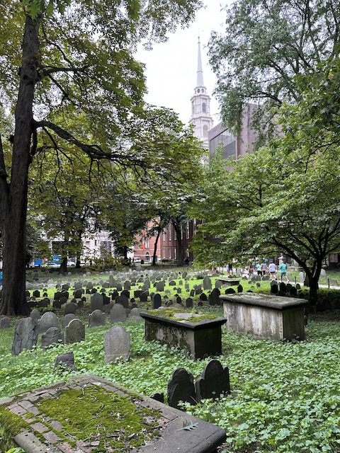 Granary Buryng Ground. Freedom Trail.