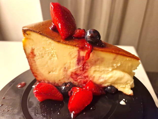 Tarta vasca cheesecakefactory