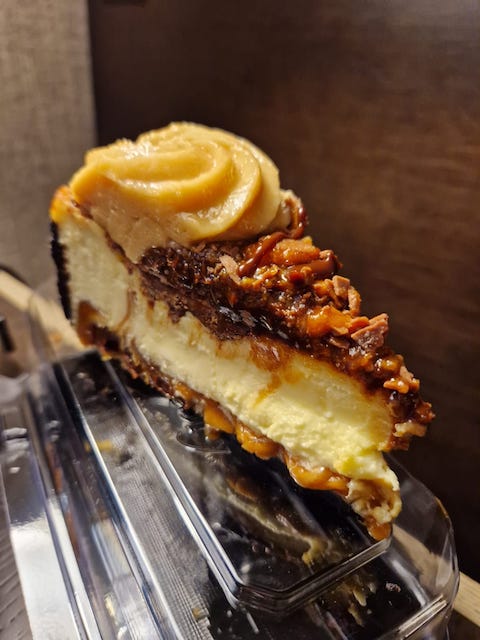 Adam´s Peanut Butter Cheesecake Factory NY.