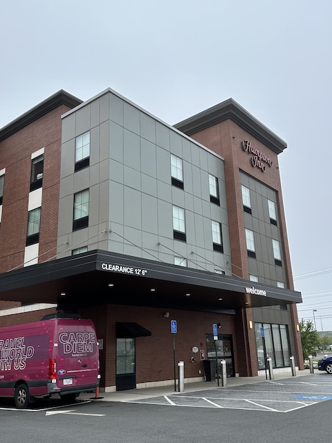 Hampton Inn airport Logan Boston.