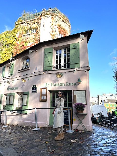 maison rose.Ruta por Montmartre.