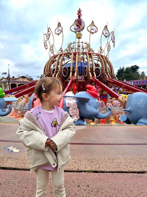 Dumbo the Flying Elephant Disneyland Paris.