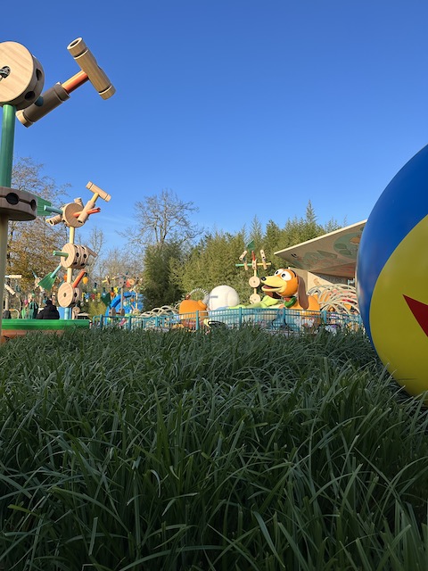 Slinky Dog. plan de 1 día Walt´s Disney Studios Paris.