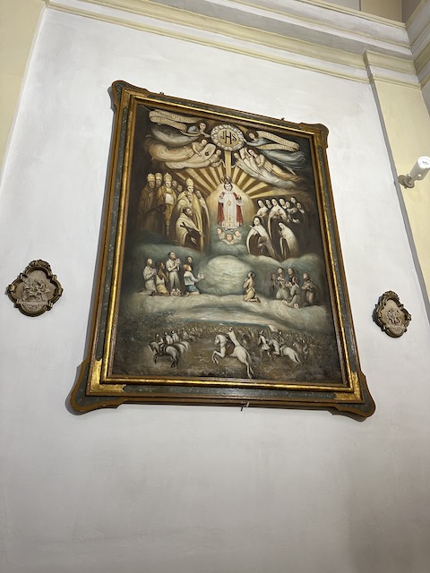 Pintura convento carmelitas Loeches