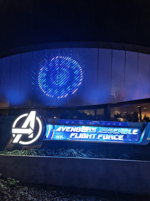 Avengers Flight Force, mejores atracciones para adultos Disneyland Paris.