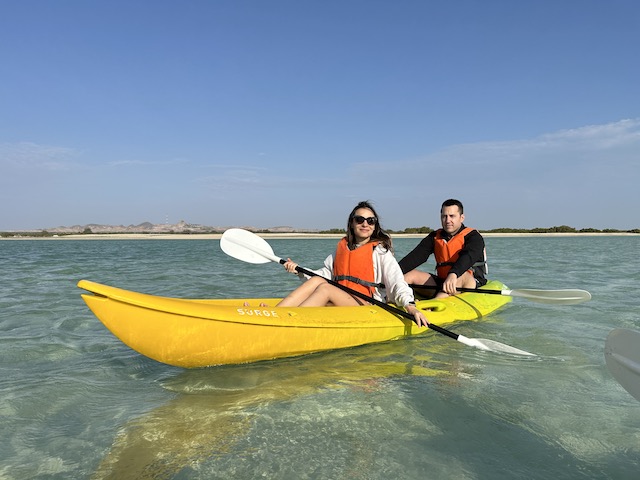 Sir Bani Yas, la isla paradisíaca de los Emiratos Árabes.