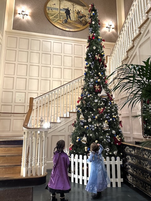 Navidad en hotel Newport Disneyland Paris.