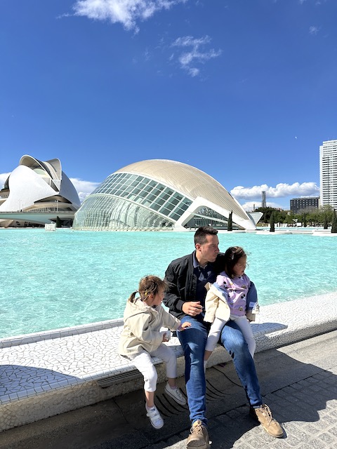 valencia con niños
