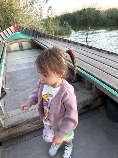 Paseo en barca en la Albufera.