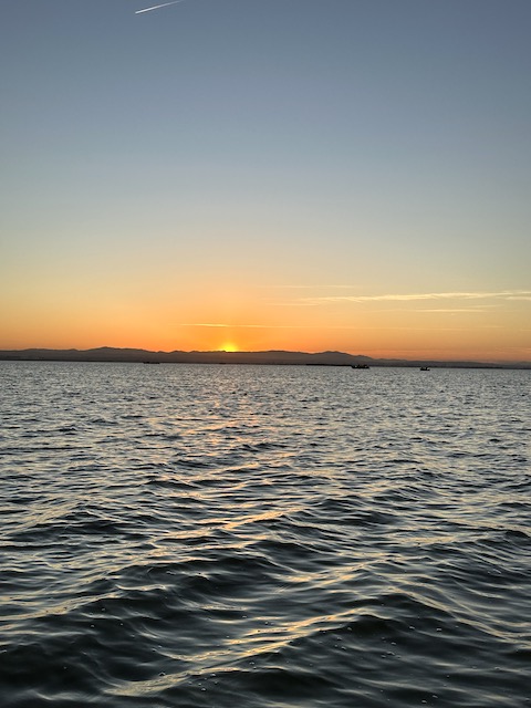 Puesta de sol Albufera.