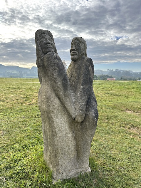 Esculturas Camino Inglés.