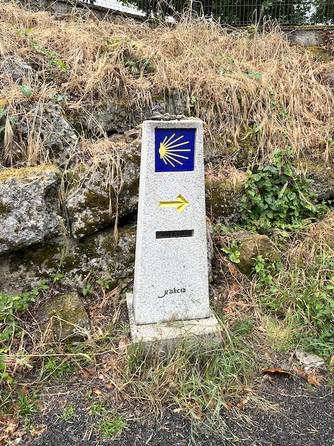 mojon camino De Santiago
