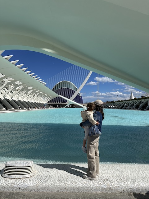donde alojarse en Valencia.Ciudad de las Artes y de las Ciencias.
