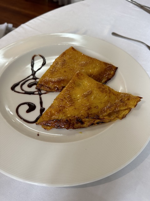 Filoas. Comida típica de Galicia.