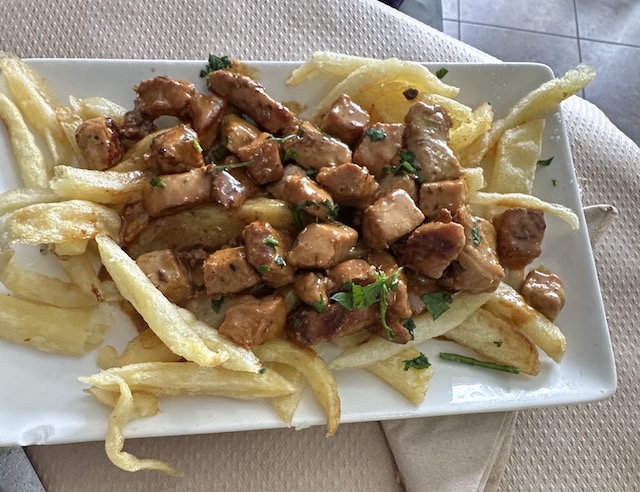 Raxo comida típica de Galicia.