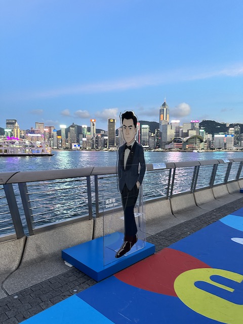 Avenida de las estrellas Hong Kong