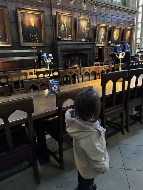 comedor Christ Church. Harry Potter