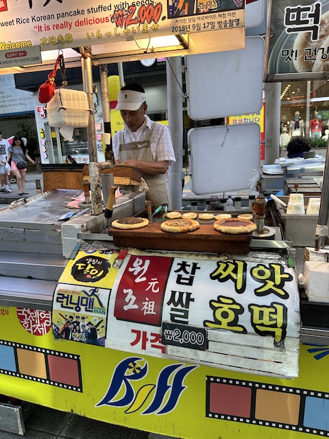 Hotteok Corea del Sur