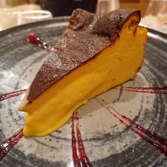 Atrapallada tarta de queso