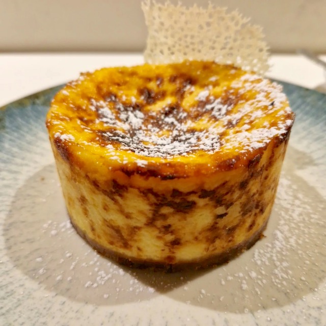 tarta de queso finca el cine Daganzo Madrid
