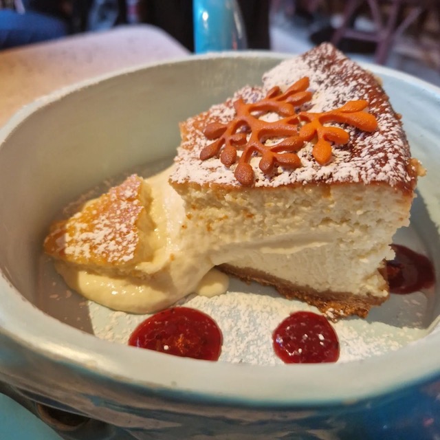 tarta de queso Hombre Pez Madrid