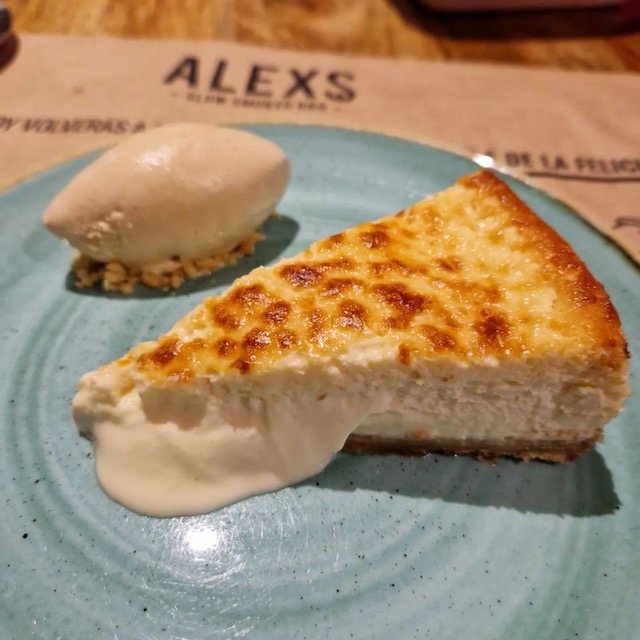 Alex Smoke BBQ tarta de queso