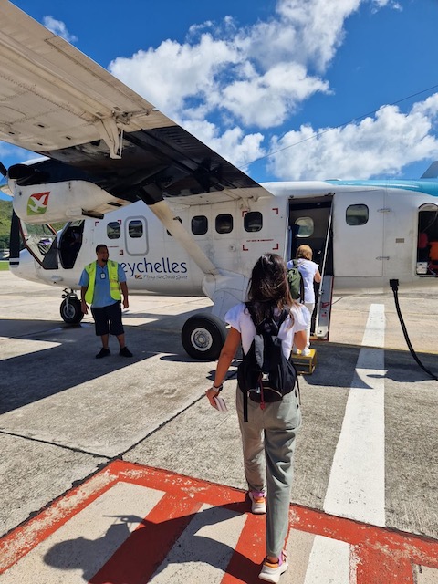 preparativos para viajar a Seychelles
