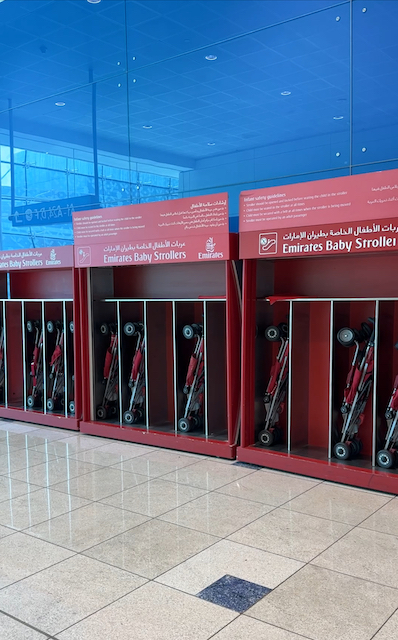 Emirates con niños