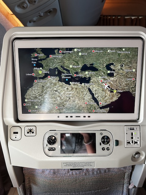 Pantalla Emirates