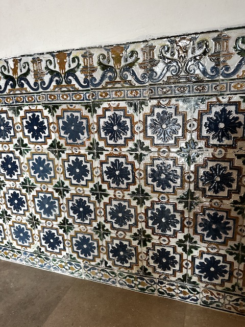 Azulejos palacio ducal Pastrana