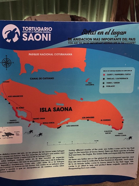 mapa saona