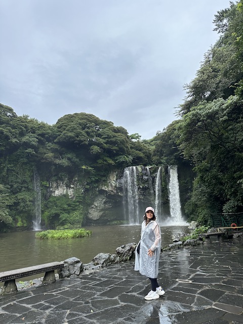 Cheonjiyeon Fall isla de jeju