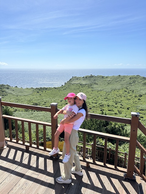 ruta con niños en isla de Jeju