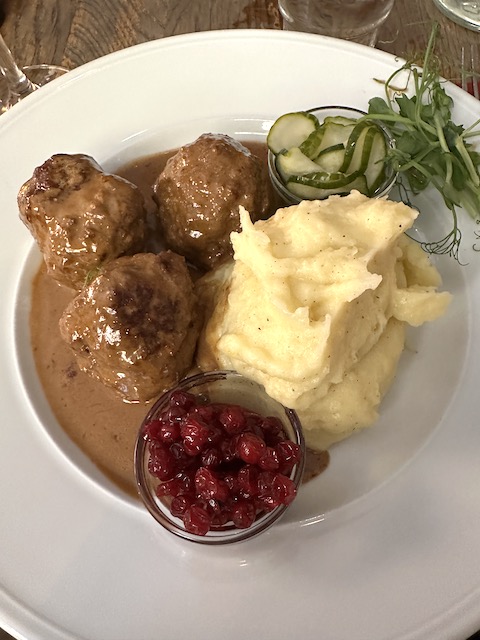 Kottbullar.. comida típica de Suecia