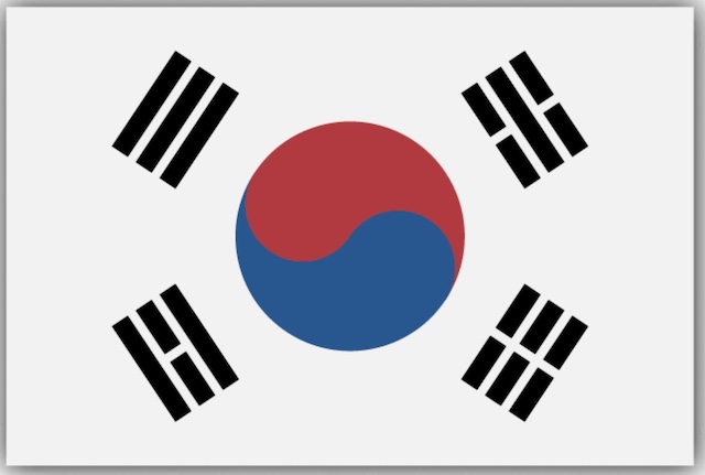bandera corea del sur