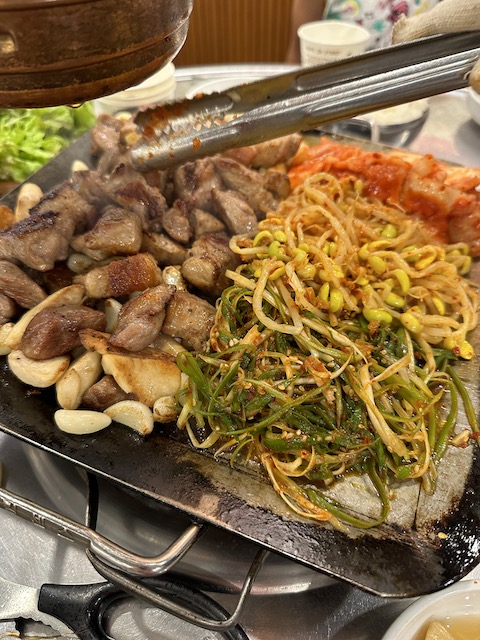 comida coreana