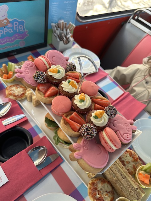 afternoon tea pepa pig londres