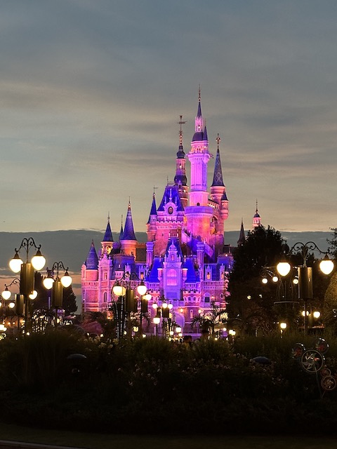 castillo Disneyland Shangai
