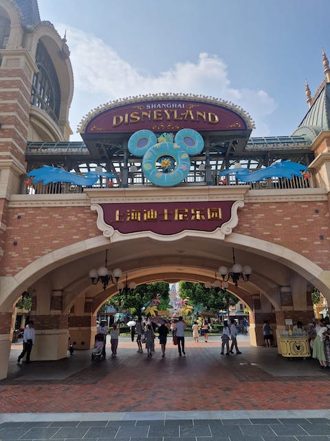 como visitar disneyland shangai