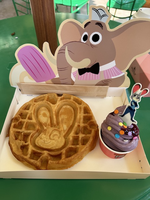 Gofre en Zootrópolis, Disneyland Shangai