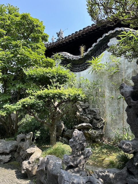 Shangai China yuyuan gardens